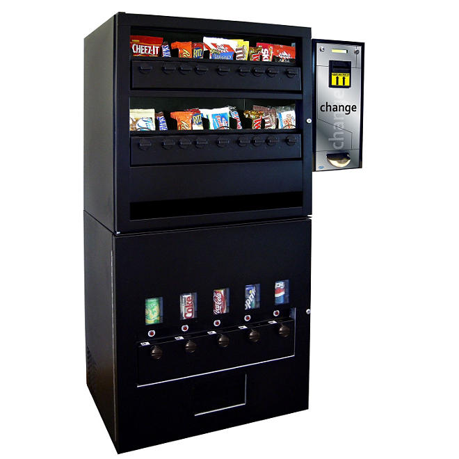 Seaga Large Mechanical Combination Vending Machine with Changer