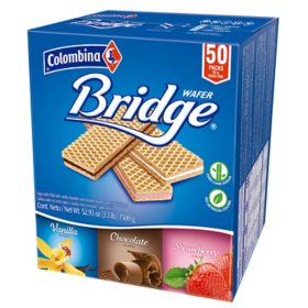 Colombina Bridge Wafer Multipack 50 ct.