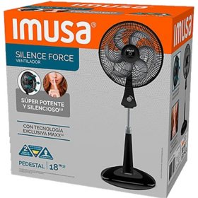 Imusa Silence Force 18" Pedestal Fan