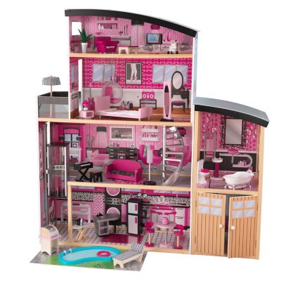 sam's barbie house