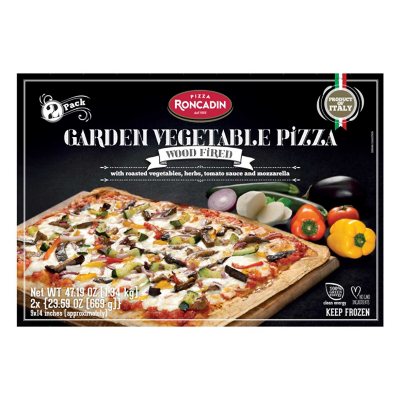 Roncadin Garden Vegetable Pizza, Frozen (2 ct.) - Sam's Club