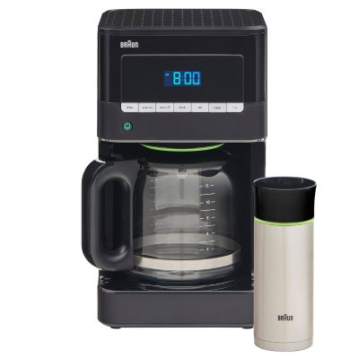 Braun - BrewSense 12-Cup Coffee Maker - Stainless Steel