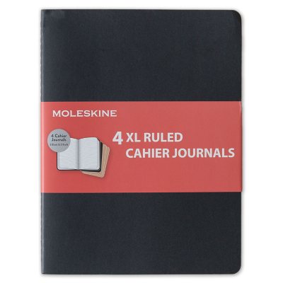 Moleskine 4 XL Cahier Journals (Black/Kraft Brown) Sam's Club
