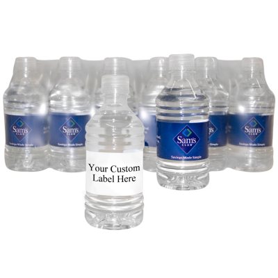 Custom Labeled Bottled Water