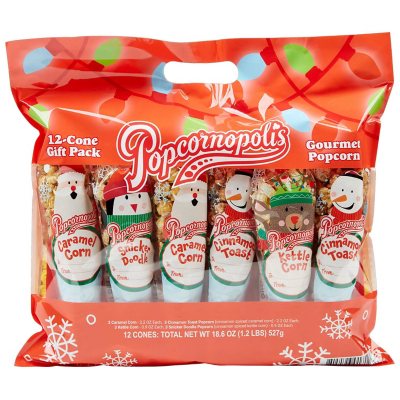 Popcornopolis Holiday Gift Pack (12 ct.) Sam's Club