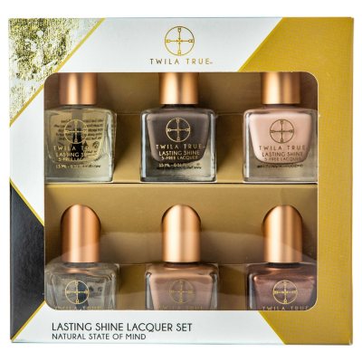 Twila True Beauty Lasting Shine Nail Polish Lacquer Set - Natural State of  Mind - Sam's Club