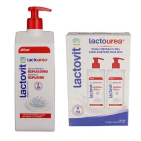 Lactovit Lactourea Body Milk 2 pk.,13.5 oz.