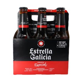 Estrella Galicia Cerveza Especial 11.2 fl. oz. bottle, 6 pk.