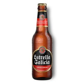 Estrella Galicia Cerveza Especial 11.2 fl. oz. bottle, 6 pk.
