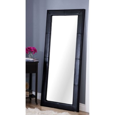 Emma Full Length Floor Mirror Leather Frame Assorted Colors Sam S Club