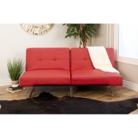 Stanford Convertible Split-Back Sofa Futon, Assorted Colors