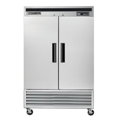 Maxx Cold X-Series Double Glass Door Commercial Refrigerator, Stainless  Steel (49 cu. ft.) - Sam's Club