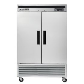 Maxx Cold Double Door Commercial Reach In Refrigerator With