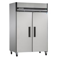 Maxx Cold X-Series Double-Door Commercial Reach-In Upright Freezer in Stainless Steel (49 cu. ft.)
