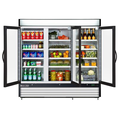 Maxx Cold X-Series Double Glass Door Commercial Refrigerator, Stainless  Steel (49 cu. ft.) - Sam's Club