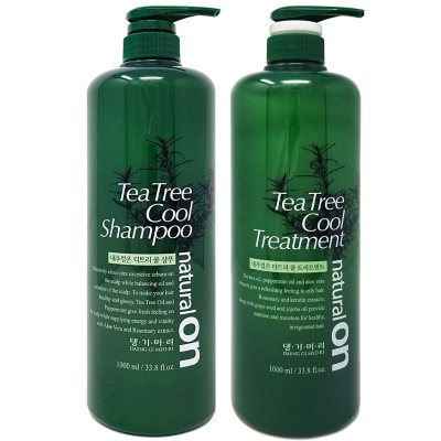 Daeng Gi Meo Ri NaturalOn Tea Tree Cool Shampoo and Treatment (33. fl. oz.,  2 pk) - Sam's Club