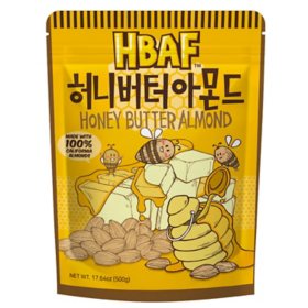 HBAF Honey Butter Almonds (17.64 oz.)
