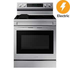 Samsung 6.3 Cu. Ft. Freestanding Electric Range (Choose Color) - Smart w/ Convection & Griddle