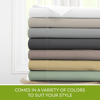 Ultimate Percale Cool and Breathable 100% Cotton Sheet Set & Pillowcases  (Assorted Colors and Sizes) - Sam's Club
