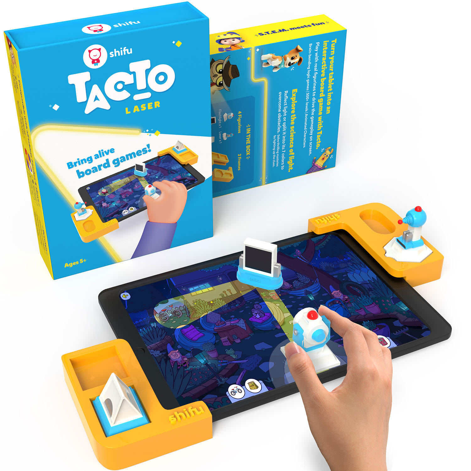 Tacto Laser PlayShifu Interactive Board Games STEM Toy 5-10
