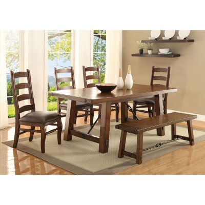 Fraser 6 Piece Dining Set Sam s Club