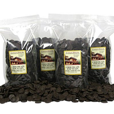 Chocolate Fountain Dark Chocolate Wafers 4 pk. Sam's Club