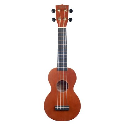 Mahalo MR1TBR Rainbow Series Soprano Ukulele, Transparent Brown:- Transparent Brown