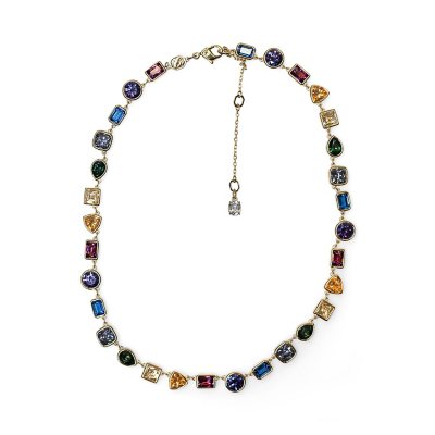 Swarovski/Imber Tennis クリスタル ネックレス NEW Authentic SWAROVSKI Rhodium White Crystals Imber Tennis