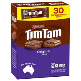 Tim Tam Original Chocolaty Cookies, 0.63 oz., 30 pk.