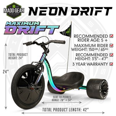 Coleman drift sale trike sam's club