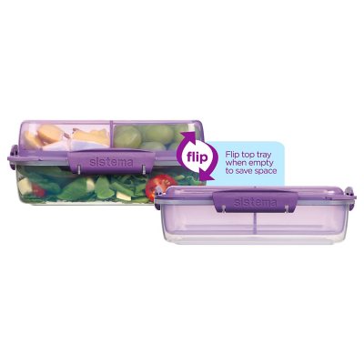 Sistema® To Go™ Stackable Square Lunch Box, 1 ct - Fry's Food Stores