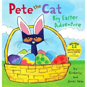 Pete the Cat: Big Easter Adventure by James Dean (Hardcover)
