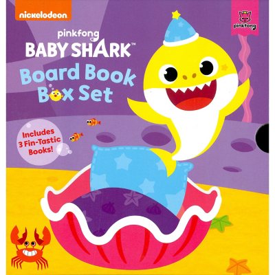 Baby Shark 3-Book Board Book Box Set