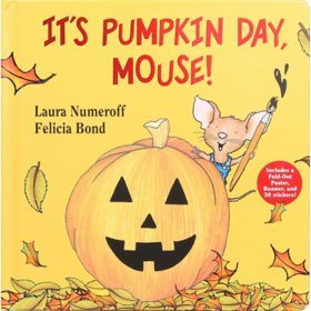 It's Pumpkin Day, Mouse!, Board Book