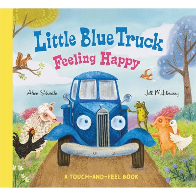 Little Blue Truck Feeling Happy, Board Book