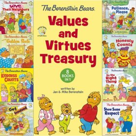 The Berenstain Bears Values and Virtues Treasury by Jan & Mike Berenstain (Hardcover)