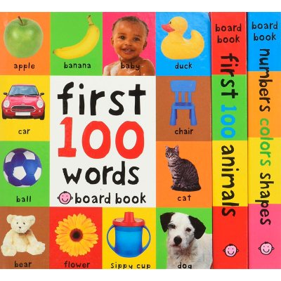 First 100 Board Book Box Set (3 Books) - Sam's Club