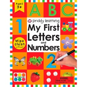 Wipe Clean Workbook: My First Letters and Numbers: Ages 3+; Wipe Clean with Pen