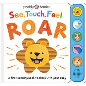 See, Touch, Feel: Roar, Sound Board Book
