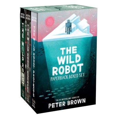 The Wild Robot Box Set by Peter Brown, Paperback