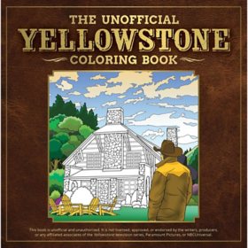 The Unofficial Yellowstone Coloring Book, Paperback