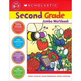 Scholastic Second Grade Jumbo Workbook 