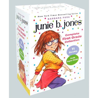 Junie B. Jones Complete First Grade Collection: Books 18-28 with Paper  Dolls in Boxed Set - Sam's Club