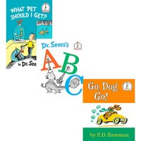 Dr. Seuss 3 pack:  What Pet Should I Get?; Dr. Seuss's ABC; Go, Dog. Go!