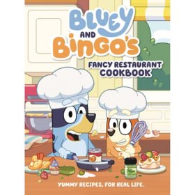 Bluey and Bingo's Fancy Restaurant Cookbook, Spiral Bound