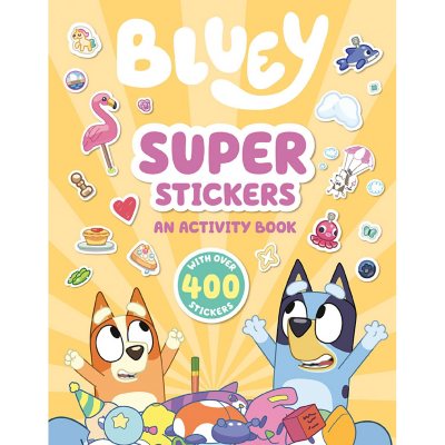 Bluey: Super Stickers Activity Book, Paperback