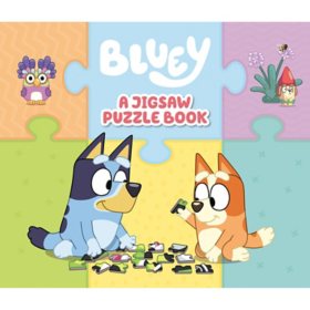 Bluey: A Jigsaw Puzzle Book, Hardcover