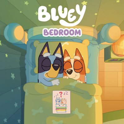 Bluey: Bedroom, Board Book