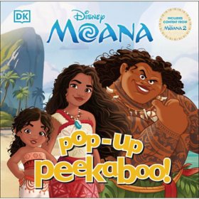 Pop-Up Peekaboo! Disney Moana, Board Book
