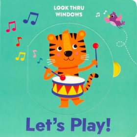 Look Thru Windows: Let's Play!, Board Book